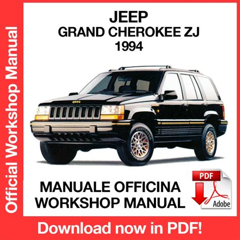 1994 jeep grand cherokee zj service repair workshop manual download. - Salton big chill ice cream maker manual.
