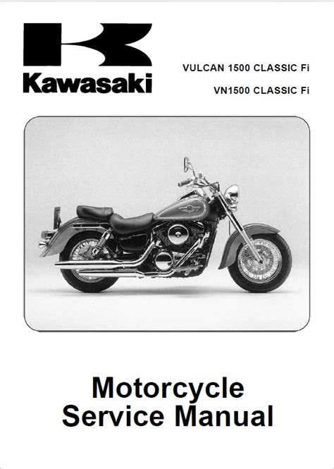 1994 kawasaki vulcan 1500 classic service manual. - El viejo que no salia en los cuentos.