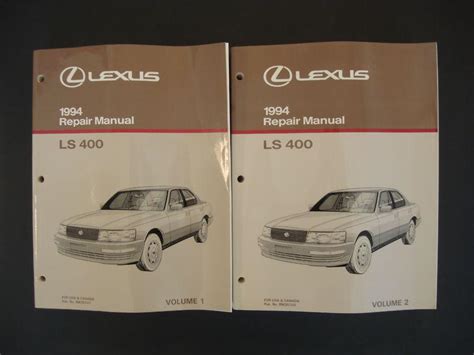 1994 lexus ls 400 repair shop manual original 2 volume set. - Sociale kaart van antwerpen (studies over de samenleving).