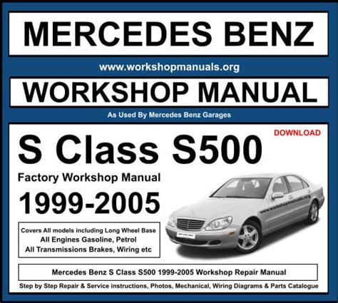 1994 mercedes benz s500 repair manual. - La intuicion de leer, la intencion de narrar.