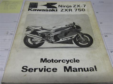 Read 1994 Kawasaki Ninja Zx750 L Service Manual 