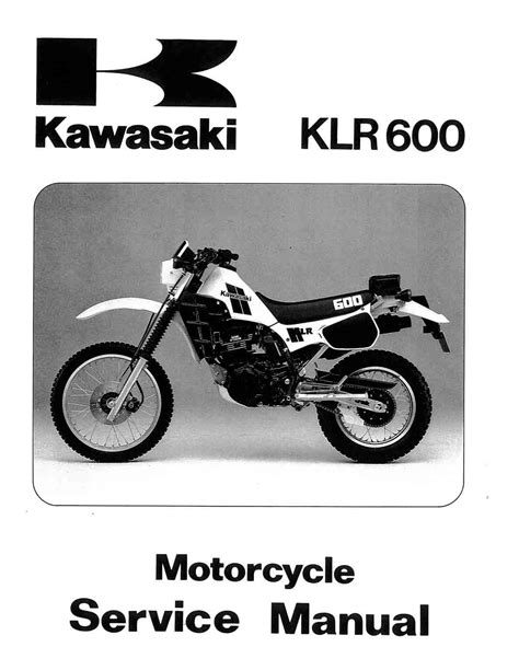1995 1996 kawasaki klr650 owners manual klr 650. - Paseo sobremonte de la ciudad de córdoba.
