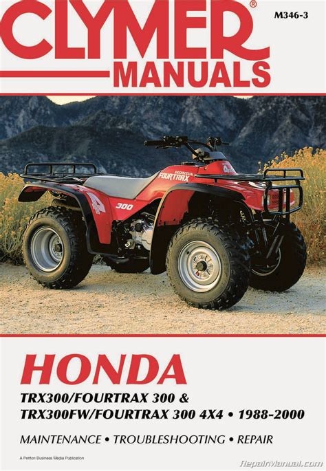 1995 2000 honda trx 300 trx 300fw fourtrax service repair manual free preview. - Service manual for toyota previa 2002.