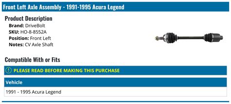 1995 acura legend axle assembly manual. - Hercules in the maze of the minotaur.