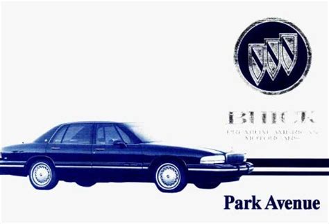 1995 buick park avenue owners manual. - Hp compaq nx8220 nc8230 notebook service and repair guide.