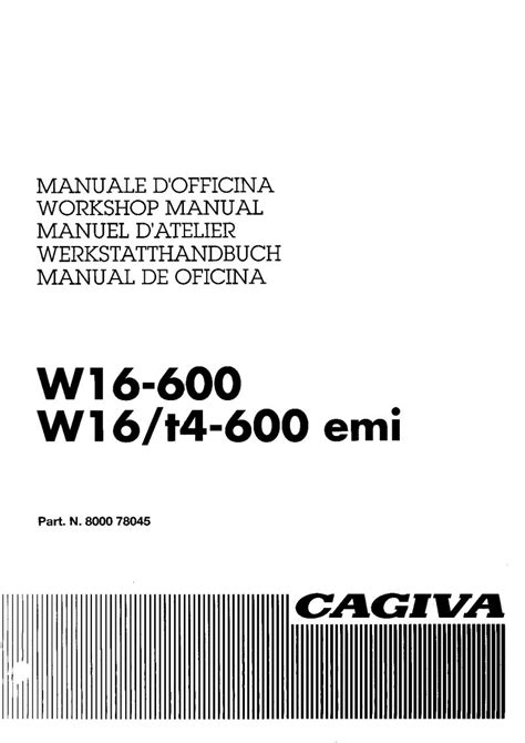 1995 cagiva w16 600 w16 t4 600 manual de servicio de reparación de fábrica. - Movimientismo, un lugar para el consenso neoliberal..