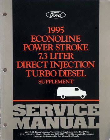 1995 E350 Manual