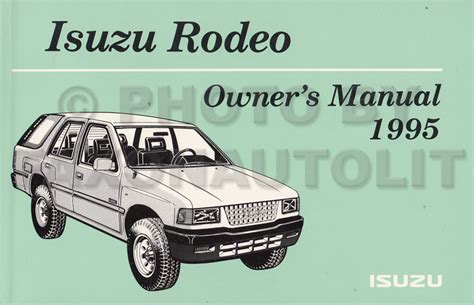 1995 isuzu rodeo factory service manual. - Manuale di servizio di teac gf 450k7.