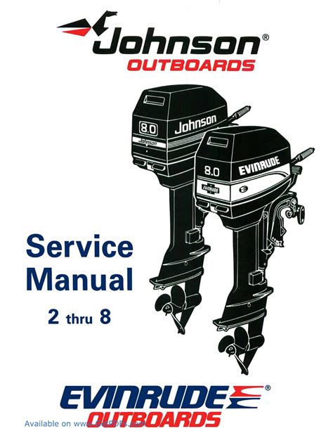 1995 johnson evinrude outboard 2 thru 8 hp pn 503145 service manual 641. - Kenmore 800 series washer repair manual.