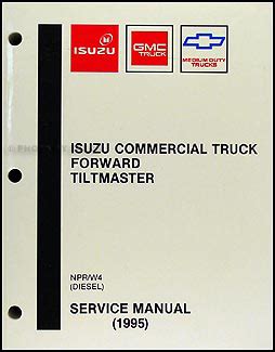 1995 npr w4 diesel repair shop manual original. - Teoria de las organizaciones 2 polimodal.