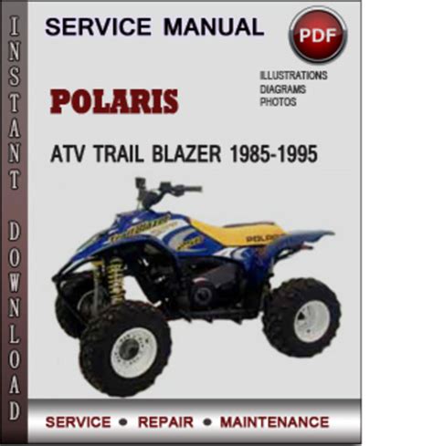 1995 polaris trailblazer 250 repair manual. - Download del manuale di servizio per yamaha tw200.