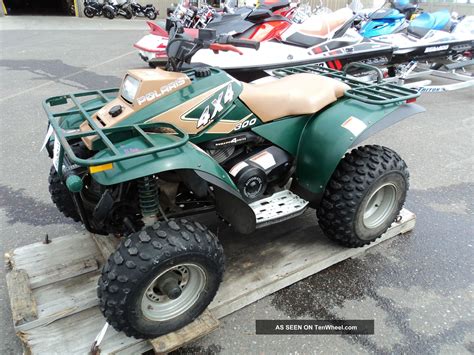 1995 Polaris Xplorer 4X4, This is my Dads bike and has been well cared for. It still has the manufactures spec compression ratio. Runs great. $1,800.00 3182305734 . 1995 Polaris 300 4x4. $1,499 . Houston, Ohio. Year 1995 . Make Polaris. Model 300 4x4. Category Four Wheeler . Engine .... 