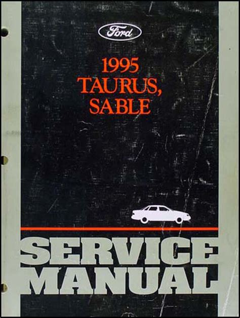 1995 taurus sable service manual fordmercury. - 1995 kawasaki 750ss jet ski manual.