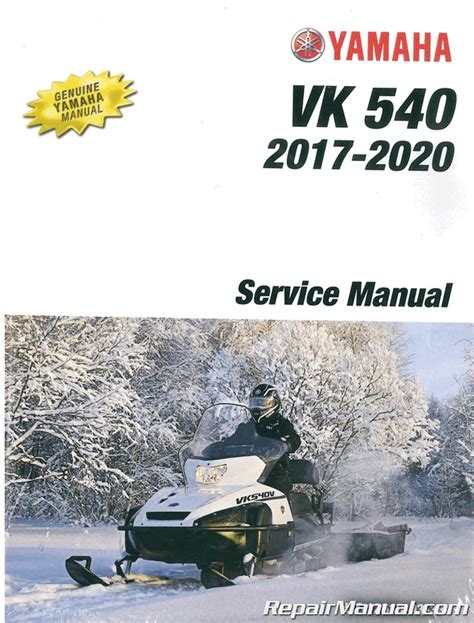 1995 yamaha vk540 ii iii snowmobile service manual. - Irc sp20 for rural road manual.