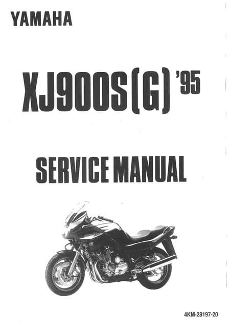 1995 yamaha xj900s g service reparatur werkstatt handbuch download. - 2003 honda shadow owners manual free download.