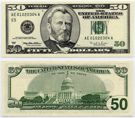 1996 $50 Dollar Bill Federal Reserve Note Vintage Currency. $100.00 + $5.00 shipping. $50 Dollar Bill Note 1996 Print misaligned front. $100.00 + $5.10 shipping. 1996 $50 Dollar …