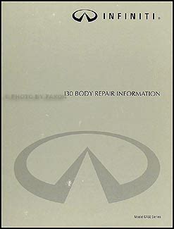 1996 1999 infiniti i30 body repair shop manual original. - Ah ! my goddess, tome 7.