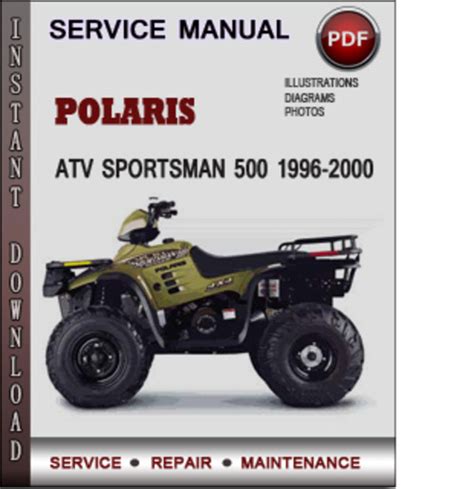 1996 2000 polaris atv 4 wheeler sportsman 500 service manual pn 9915686 558. - Dell inspiron 1525 instruction manual english.