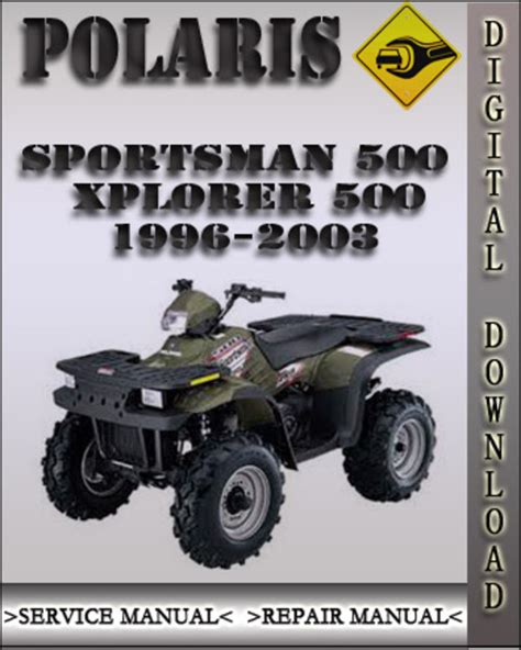 1996 2003 polaris sportsman xplorer 500 atv service repair workshop manual. - Hyundai i 30 cw manuale di riparazione.