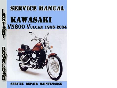 1996 2004 kawasaki vn800 vulcan 800 service repair manual. - Management and cost accounting text and student manual.