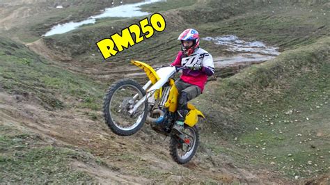 1996 RM 250 2 stroke (no music, sound only) - YouTube