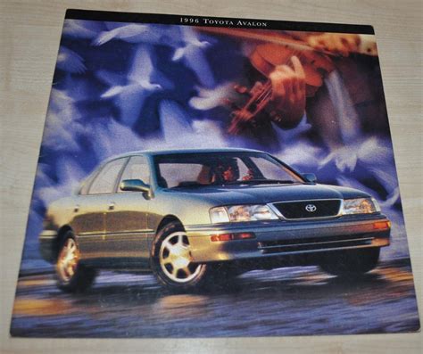 1996 Toyota Avalon Brochure Prospekt USA AUTO BROCHURE
