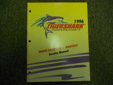 1996 arctic cat tigershark watercraft monte carlo 640 service manual 644. - I have landed stephen jay gould.