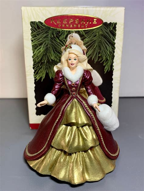 Vintage Hallmark Keepsake Ornaments- 1995 Solo Barbie-1996 Native American Barbie-1988 Midnight Snack-1997 Ready for Santa & Jolly Old Santa (96) $ 20.00. FREE ... 