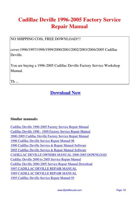1996 cadillac deville service repair manual software. - A handbook of romanticism studies critical theory handbooks.