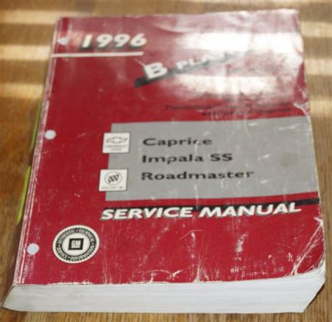 1996 chevy caprice impala ss service shop manual set 96 2 volume set. - Bmw 733i 735i u s service repair manual.