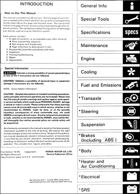 1996 honda odyssey repair shop manual original. - Briggs strattonmicro trimmer engine repair manual.