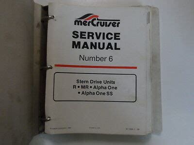 1996 manuale del tecnico delle unità di poppa mercruiser. - Ariel arrow super sports manuals manuals uk.