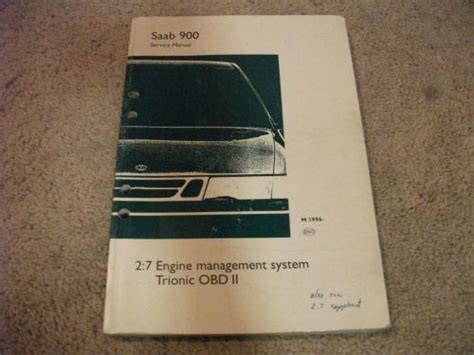 1996 saab 900 27 engine management system trionic obd ii service repair manual. - Handbook of food processing equipment food engineering series.