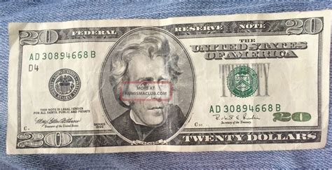 1996 series $20 bill. Here are some key security features in the $20 bill that counterfeit currency producers try to mimic: Color-Shifting Ink. The numeral “20” in the lower right hand corner of the front of a US $20 bill shifts from copper to green when tilted. Though color-shifting ink can be difficult to reproduce, skilled counterfeiters can mimic this quality. 