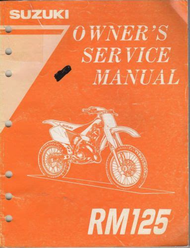 1996 suzuki motorcycle rm125 owners service manual. - Civil litigation for the new millennium a guide for paralegals.