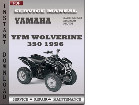 1996 yamaha wolverine 350 service repair manual 96. - Ikea whirlpool frigo con congelatore manuale.