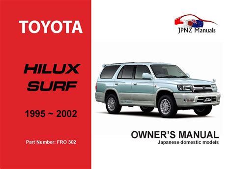Download 1996 Toyota Surf Manual 