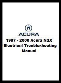 1997 1998 1999 2000 2001 acura nsx electrical troubleshooting repair manual new. - Targeted hostage rescue team 2 kaylea cross.