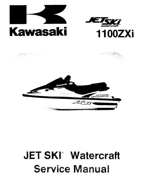 1997 1998 kawasaki jt1100 stx jet ski repair manual. - Manuale di servizio motore marino cat 3208.