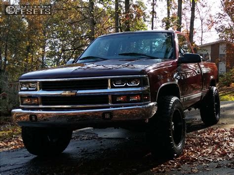 1997 Chevrolet C1500 Moto Metal Mo970 Rough Country Suspension Lift 4