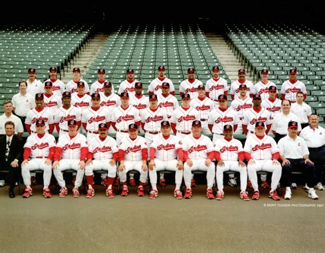 The 1997 Cleveland Indians team and player stats for the MLB regular season and playoffs. 