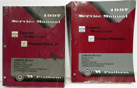 1997 gm chevrolet lumina monte carlo oldsmobile cutlass supreme shop service repair manual. - 2010 arctic cat 366 atv service repair manual 10.