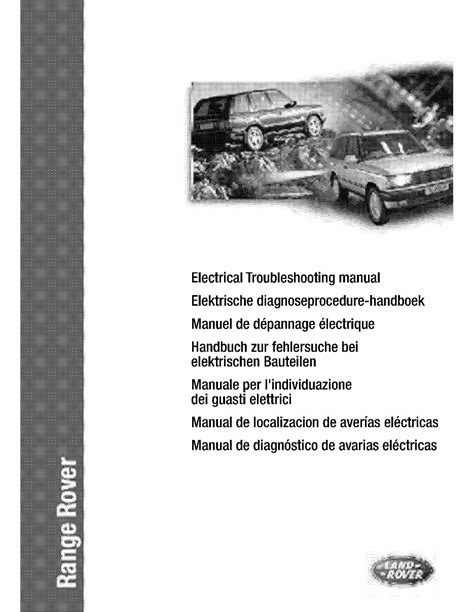 1997 land rover range rover electrical troubleshooting manual. - Strafanstalt des kantons zürich im 19. jahrhundert.