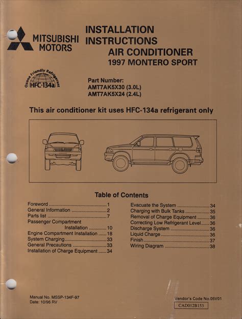 1997 mitsubishi montero sport service taller de reparaciones manual de fábrica oem 97. - Terna terex fermec 860 manuale d'officina.