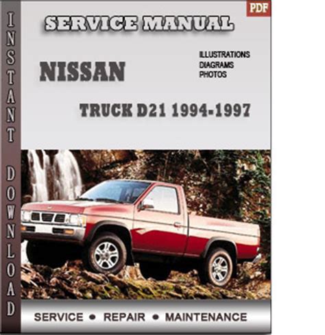 1997 nissan truck d21 series service repair manual download 97. - Hp pavillion dv6 maintenance and service guide.