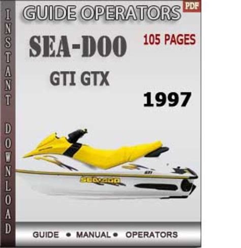 1997 sea doo bombardier gtx manual. - Suzuki gsx400 gsx 400 1983 repair service manual.