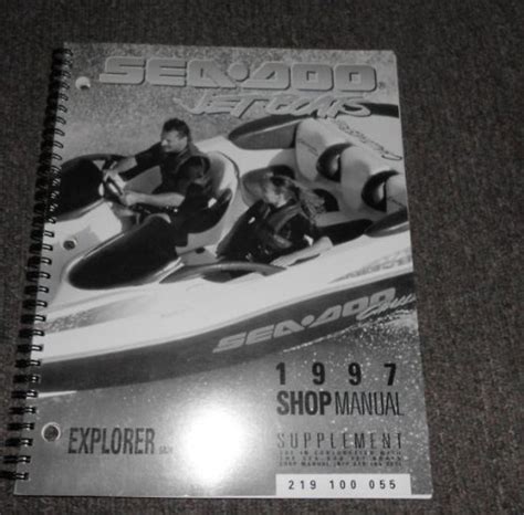 1997 sea doo jet boats explorer service manual suppleme. - Ride on time matters of the heart.