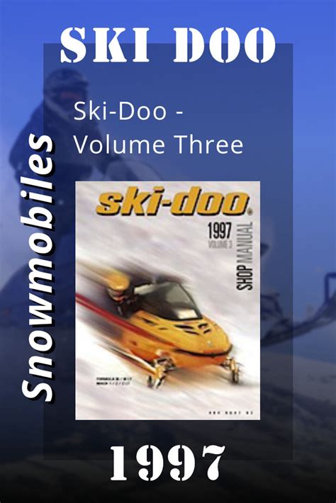 1997 ski doo snowmobile repair manual. - Einführung in das prüfungs- und revisionswesen.