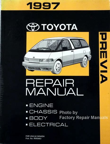 1997 toyota previa repair manual tcr 10 20 series. - Toshiba 20af41 color tv service manual.