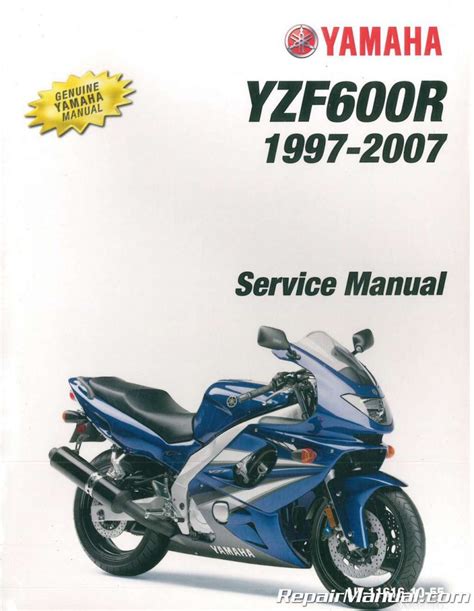 1997 yamaha yzf600rj service repair workshop manual. - John deere la125 service manual 103419.